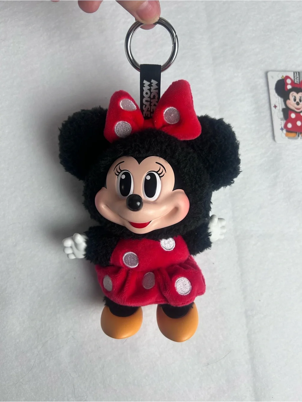 Minnie Mouse POPMART Mickey Family Keychain